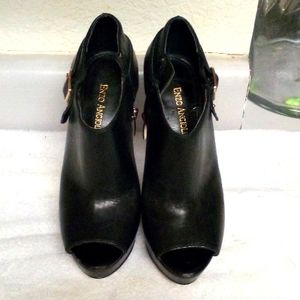 Enzo Angiolini Black High Heel Booties...OBO